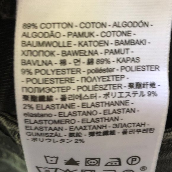 Levi's 721 Black/Grey High Rise Skinny Jeans - Picture 9 of 9